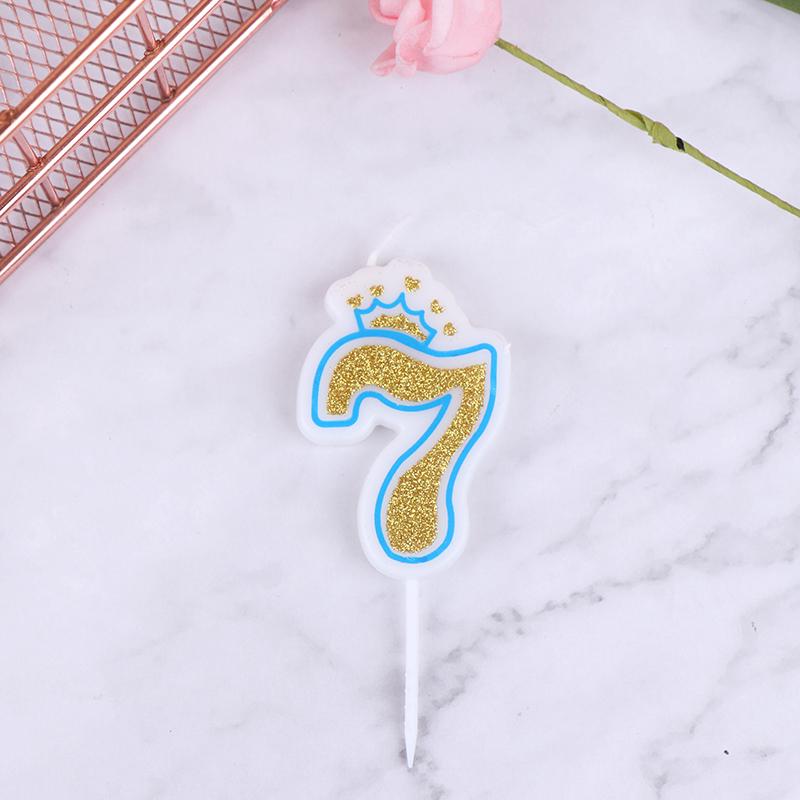 Свеча на день рождения в виде цифры