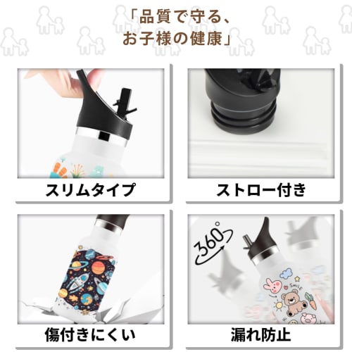 HAPPDA 350ml Water Bottle, Insulated, Lightweight, Stainless Steel, Vacuum Insulated, Carbonated Drinks Compatible, Wide Mouth, Easy To Clean, Leak-Pr