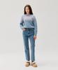 DEPOUND Fair Isle Knit Pullover [Sky Blue]