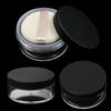 50g Plastic Empty Loose Powder Pot With Sieve Cosmetic Jar Makeup Container Box