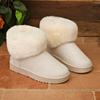 Меховые балетки женские зимние ботинки теплые плюшевые хлопковые туфли замшевые повседневные туфли зима 2025 тренд нескользящие удобные ботинки для ходьбы женские