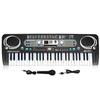 Electronic Keyboard 54Keys Multifunctional Children Music Teaching Toy with Microphone