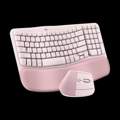 Logitech Эргономичный беспроводной набор: клавиатура и вертикальная мышь Wave Combo