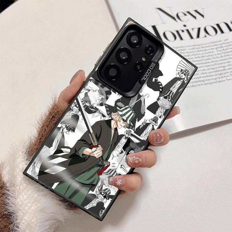 Bleach Кисуке Урахара Мягкий чехол для телефона для Samsung Galaxy S24 S25 FE S26 Edge S23 Ultra S22 Plus S21 + Ударопрочная задняя крышка