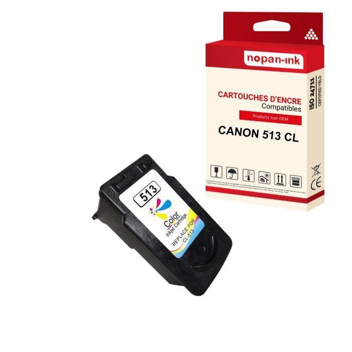 NOPAN-INK - x1 Cartouche compatible pour CANON CL-513 XL CL-513XL Cyan + Magenta + Jaune pour Canon IP 2700 MP 230 MP 235 MP 240 MP