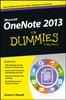 Книга OneNote 2013 For Dummies