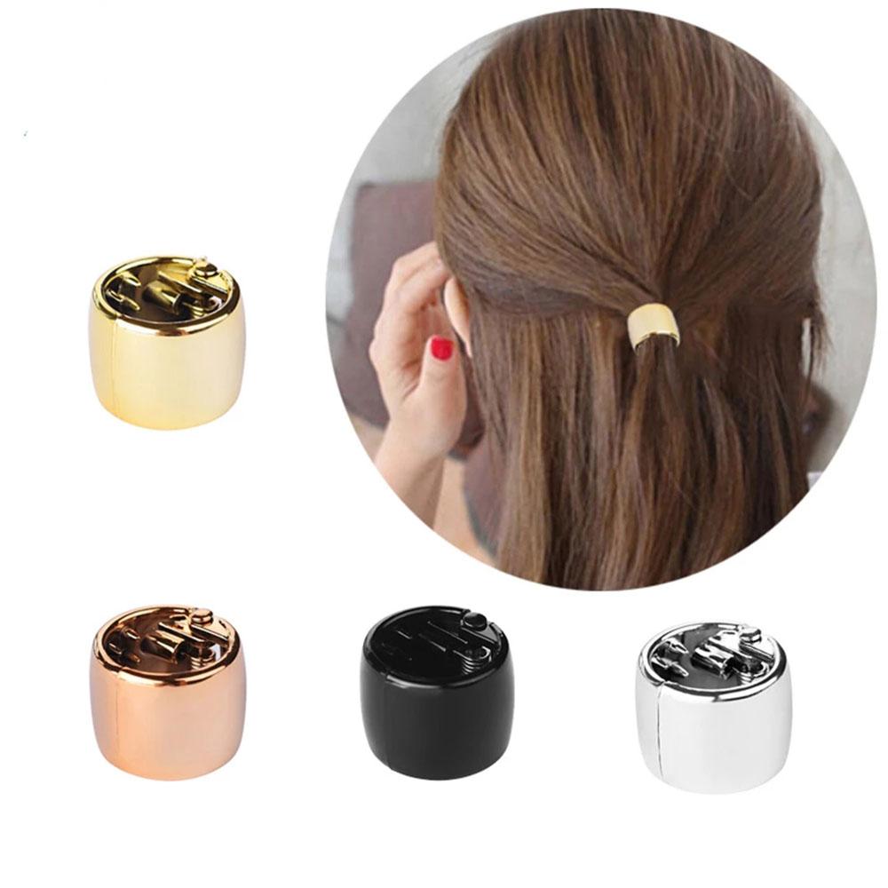Цинк Сплав цинка Круглый Панк-стиль Мини Женская Мода Заколки для волос Зажимы для волос Клешни краба