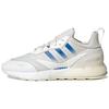 ZX 2K Boost 2.0 White Blue Bird Unisex Sneakers Cloud-White Off-White GX1007