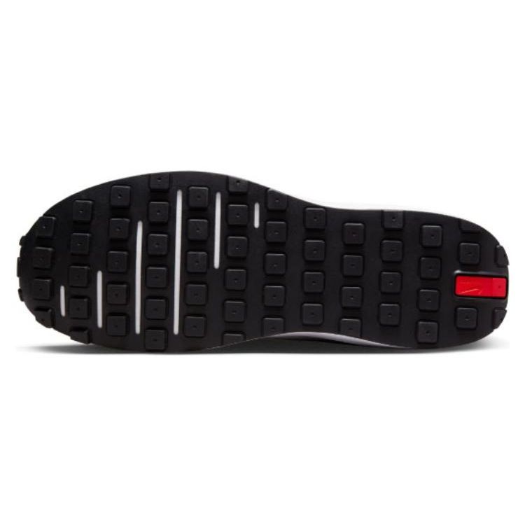 Nike Waffle One Кожаный Мужской Черный Черный Белый Белый DX9428-001