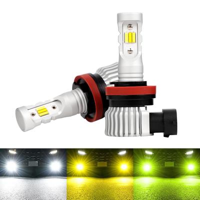 Противотуманная фара Kitazawa Shoji, переключение 3 цветов, H8 LED, H16 LED, противотуманная фара, H11,