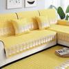 Четырехсезонная угловая подушка для дивана, плед, нескользящий чехол для дивана, защитный чехол для шезлонга, 1/2/3/4-местный диван, полотенце для гостиной