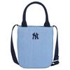 New MLB New York Yankees Polyester Handbag, Shoulder Bag, Crossbody Bag Unisex Indigo 3ACRS104N-50INS