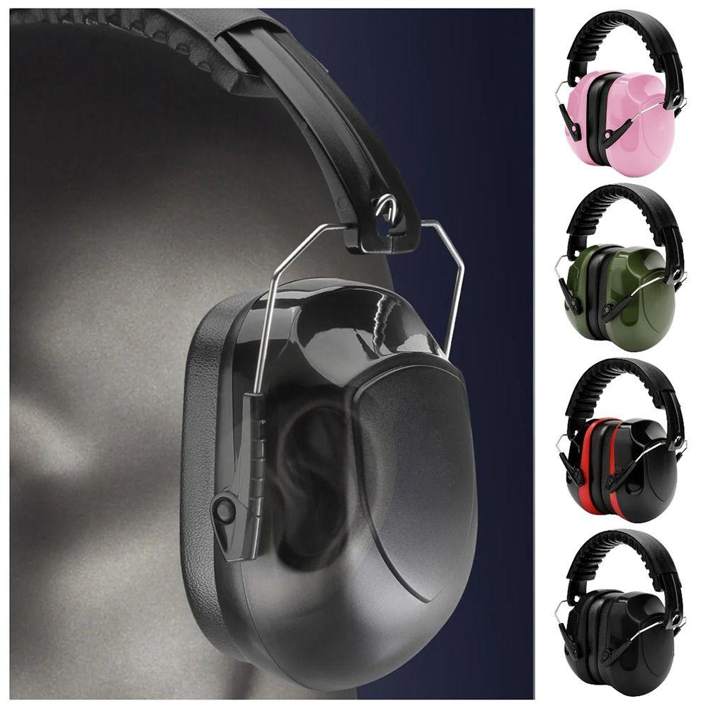 SNR-34dB Adjustable Head Earmuffs Noise Reduction Ear Protector  Student Children