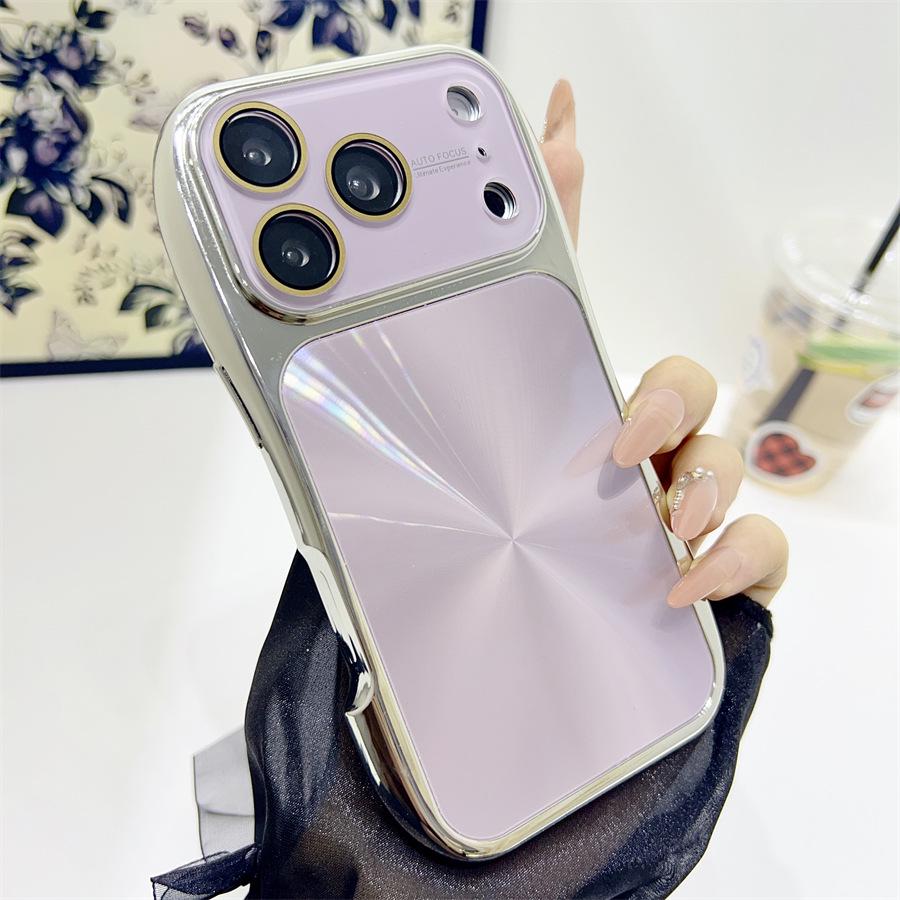 Тонкий противоударный чехол Aurora с гальваническим покрытием для iPhone 14/13 Совместим с Apple 17/16/15 Pro Max