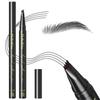 4D Liquid Eyebrow 4-Claw Eyebrow Pencil 4 Sharp Eyebrow New Sensation Beautiful Eyebrows Eyebrow Liquid 4-Branch Eyebrow Pencil Eyebrow Pencil