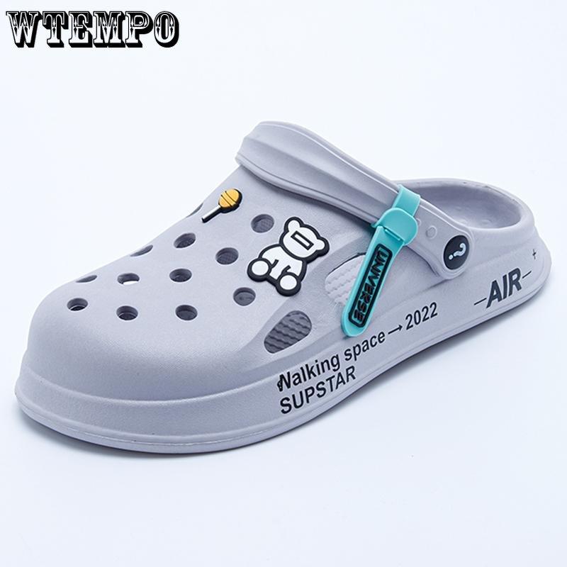 Модные удобные дышащие классные тапочки Quick Step, пляжная обувь, тапочки с сумкой, сандалии