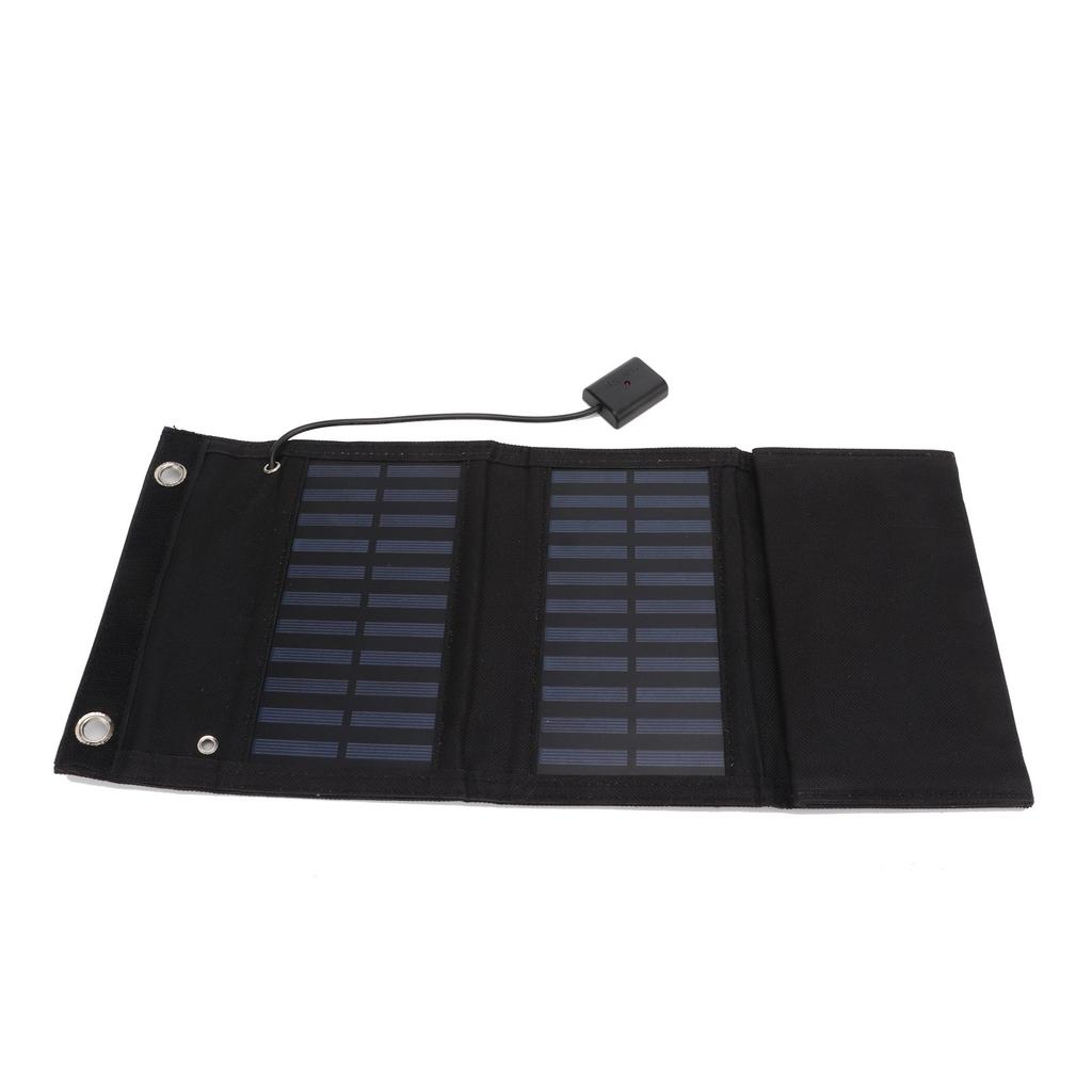 Solar Panel Folding Bag Monocrystalline Silicon For Laptops Car Batteries Carts Coaches Ships 5.5V