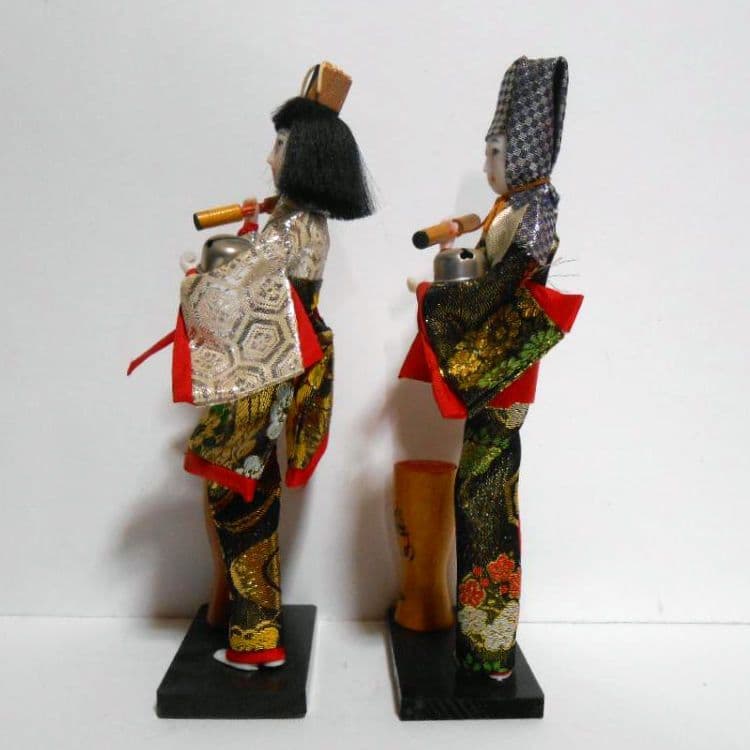 Showa Retro Japanese Doll Hietsu Garden Pepper Tree Miyazaki City Hyuga Local Ornament