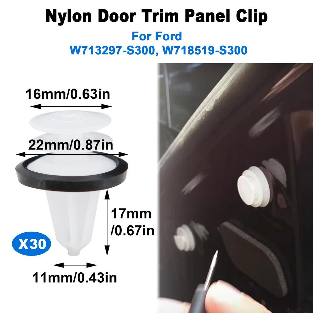 130-Piece Ford Focus Lincoln Splash Shield & Fender Fasteners Set