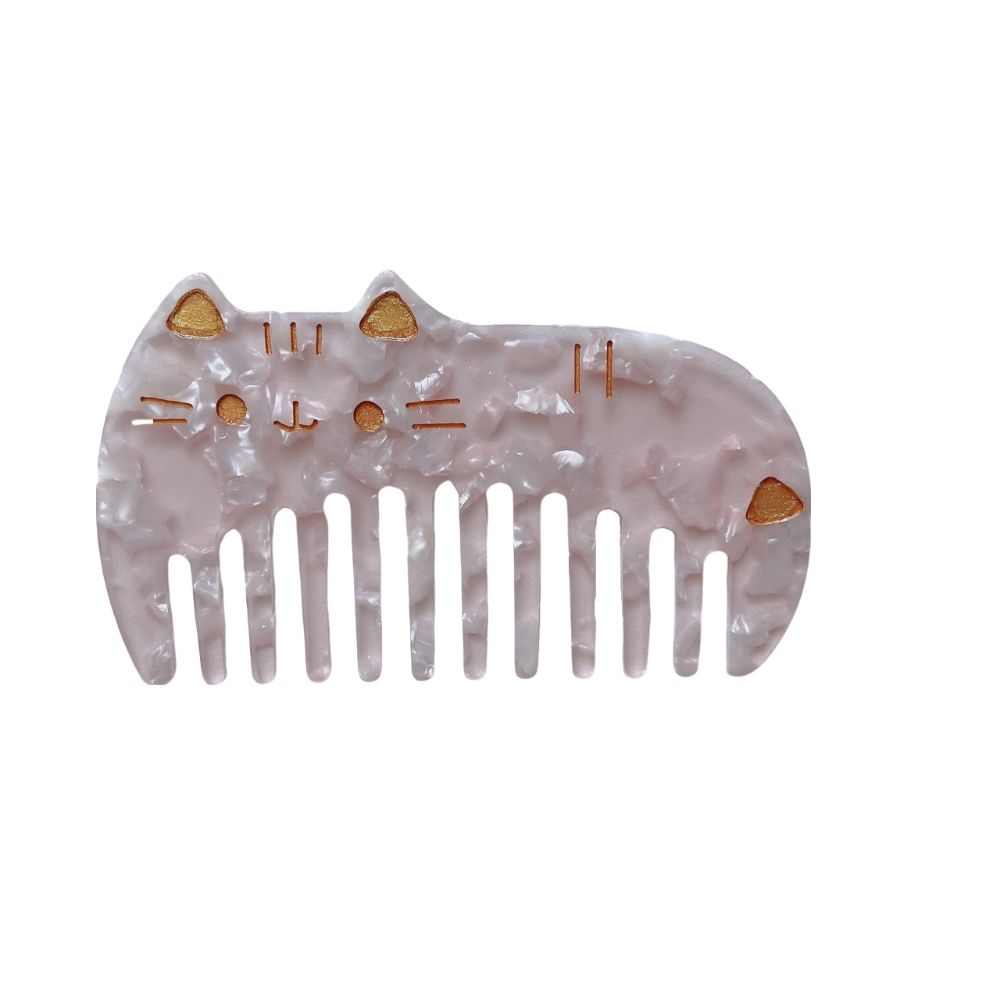 Милые расчески для кошачьей шерсти Красочная расческа для мытья Новая парикмахерская расческа Женщины