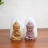 Buddha Silicone Candle Mold Church Buddha Incense Candle Plaster Decoration Mold Diy Church Candle Production Supplies