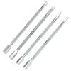 Double Sided Finger Dead Skin Push Stainless Steel Nail Cuticle Pusher High Quality Manicure