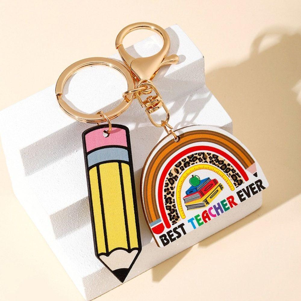 Backpack Pendant Keychain Graduation Ceremony Keychain Souvenir Teacher's Day Gift