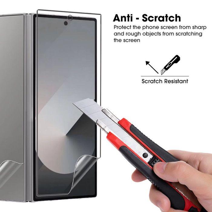 Film de protection - AILIKA - Samsung Galaxy A52 5G - Hydrogel 2-en-1 - Ultra clair - Résistant aux rayures