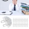 20Pcs Musical Note Paperclip Music   Shape Creativity Modeling Metal Craft Supplies