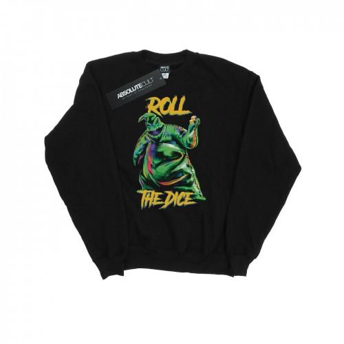 Disney Mens Nightmare Before Christmas Oogie Boogie Dice Sweatshirt