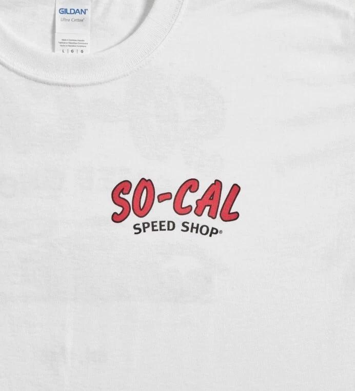 Men's So-Cal Speed Shop Roadster Est 1946 White Cotton T-Shirt