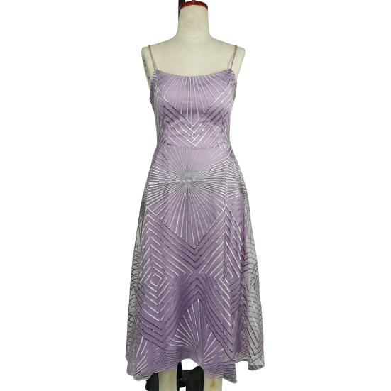 Вечернее платье с V-образным вырезом, А-силуэта, узкое, с высокой талией, на бретельках, платье-комбинация без рукавов и вышивкой для выпускного вечера