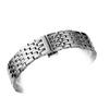 19mm Le Locle Series T006407A T006408A T006407.408 Series Watchband Watch Solid Stainless Steel Bracelet Male Strap Wristband For T006