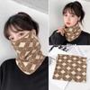 Versatile Winter Hanging Ear Mask Scarf Warm Windproof Face Mask Neck Protection For Women Outdoor Sports Headscarf