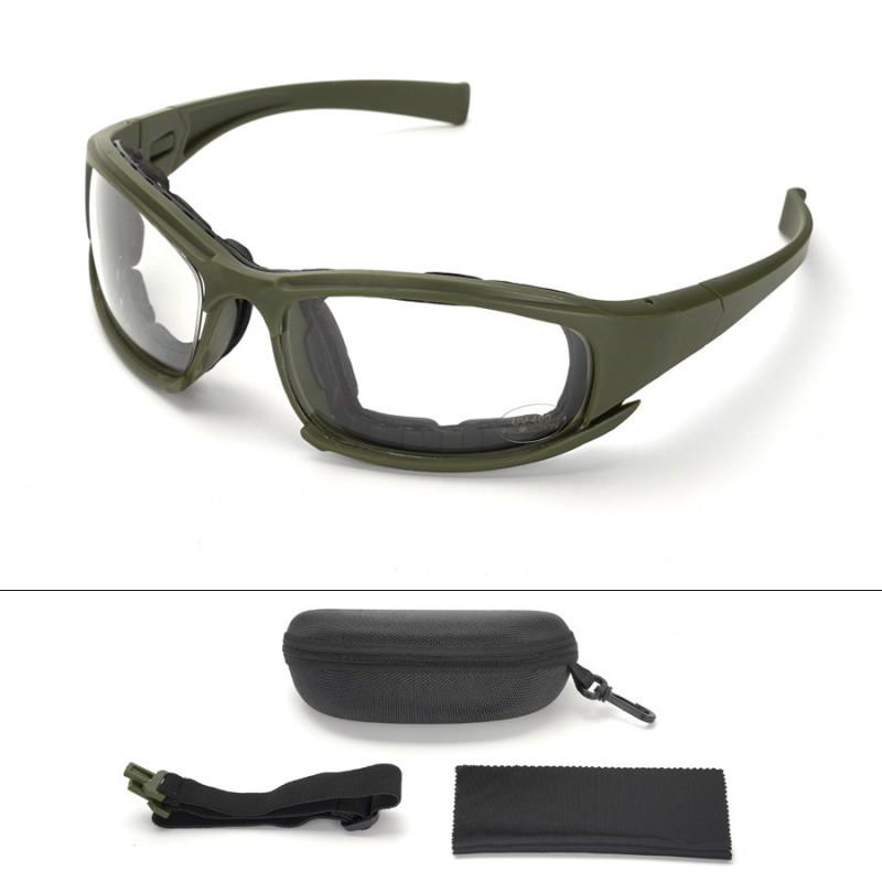 Tactical Safety Goggles Airsoft Paintball Military Simulation Anti-Impact UV Protection Polarized Lens Full Frame Unisex