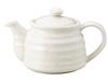 Soho Kiln Ceramic Pot, White Glaze (with Strainer), 420cc, 482-13-403, Approx. 11 X 11cm