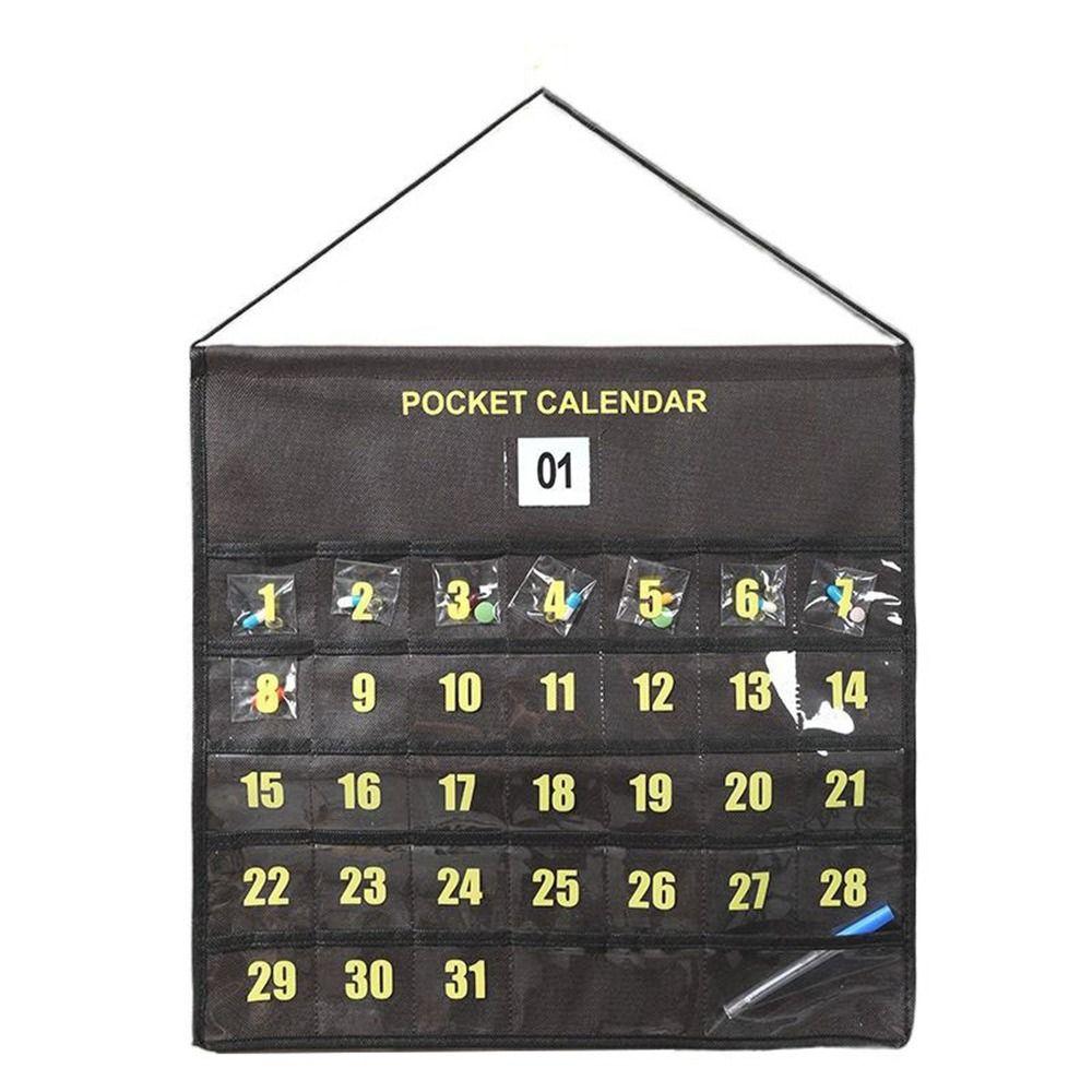 Нетканевый настенный календарь-органайзер Привлекательный настенный органайзер для украшений Спальня
