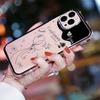 Блестящий розовый чехол для телефона со стразами и кристаллами для iPhone 15 Pro Max 13promax 12pro max, металлический каркас с бриллиантами, защита камеры, женский