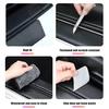 5Pcs Car Door Sticker Threshold Anti Scratch Decals Accessories For Lexus LS LC RZ IS350 ES300 GS350 CT200h GX460 LX570 RX500h