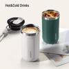 2025 New 350ml Stainless Steel Coffee Mug Double Wall Vacuum Insulated Leakproof Lid Portable for Travel Office Commute
