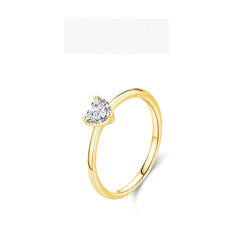 Tancise Classic стерлингового серебра 925 пробы кольцо с цирконом женские ювелирные изделия свадебное обещание вечерние подарок