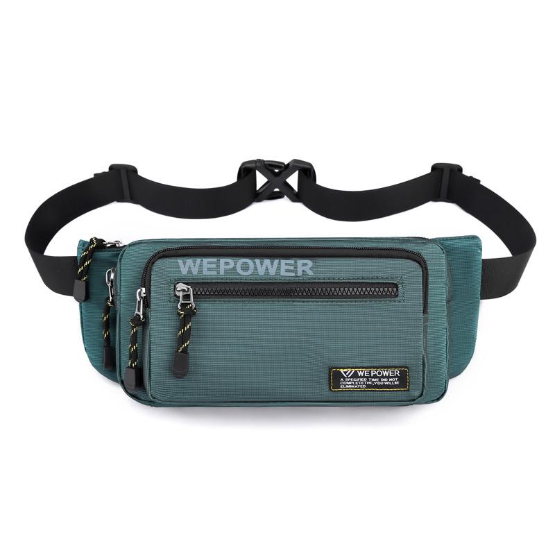 Men Fanny Waist Pack Bum Hip Cross Body Chest Bag Military Multi-purpose Travel Waterproof Nylon Male Sling Belt Pack Bags