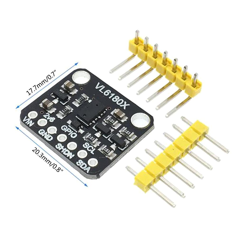VL6180X Оптический датчик дальности ближнего действия, датчик освещенности окружающей среды, плата разработки для распознавания жестов