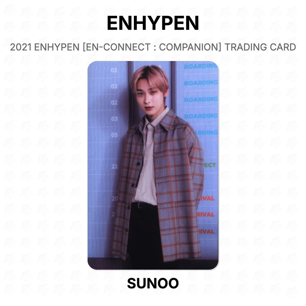 ENHYPEN 2021 ENHYPEN [EN-CONNECT : КОМПАНЬОН] ТОРГОВАЯ КАРТОЧКА Официальная фотокарточка