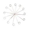 Eco-friendly Disposable Scissor Shaped Fancy Sticks Appetizers Picks Ring Toothpick Cocktail Skewer