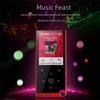 Bluetooth MP4/MP3 Player with 2.4-inch Touch Screen, Lossless Sound, E-book Function, and External Speaker.
