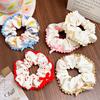 Girls Sweet Dot Bow Hair Band Accessories Fashion Large Hair Tie Rope Headband Elastic Scrunchies For Women Ponytail Hair Accessories