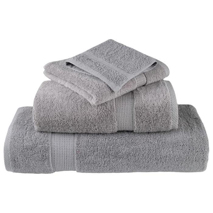 VidaXL Premium Quality Shower Towels 4 Pcs, Bath Sheets, Guest Towels, Bathroom Towels 137309