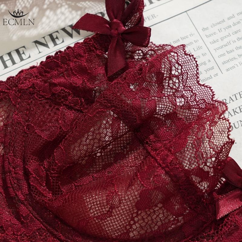 Кружевной пуш-ап бюстгальтер трусы для женщин сексуальный мягкий бюстгальтер на косточках ультратонкий удобный дышащий бюстгальтер нижнее белье