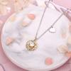 New Sunflower Necklace Fashionable Simple Golden Ins Sunflower Collarbone Chain
